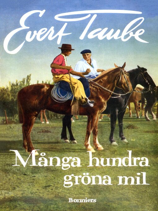 Title details for "Många hundra gröna mil" by Evert Taube - Available